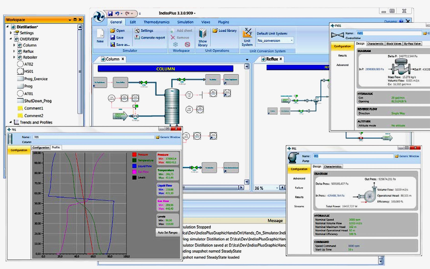 Industrial Process Simulation - Vision Energy Solutions Company