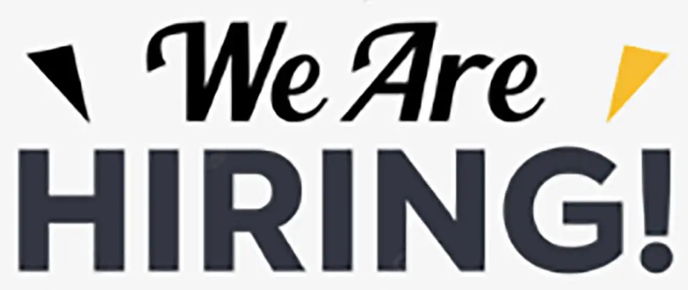 We are hiring